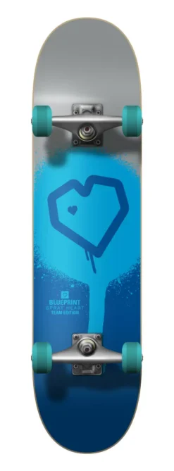 Spray Heart V2 Skateboard Completo 13 Spray Heart V2 Skateboard Completo -Sport Invernali blueprint spray heart v2 complete skateboard hj