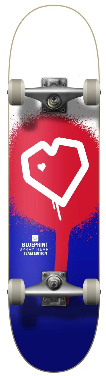 Spray Heart V2 Skateboard Completo 6 Spray Heart V2 Skateboard Completo - immagine 4
