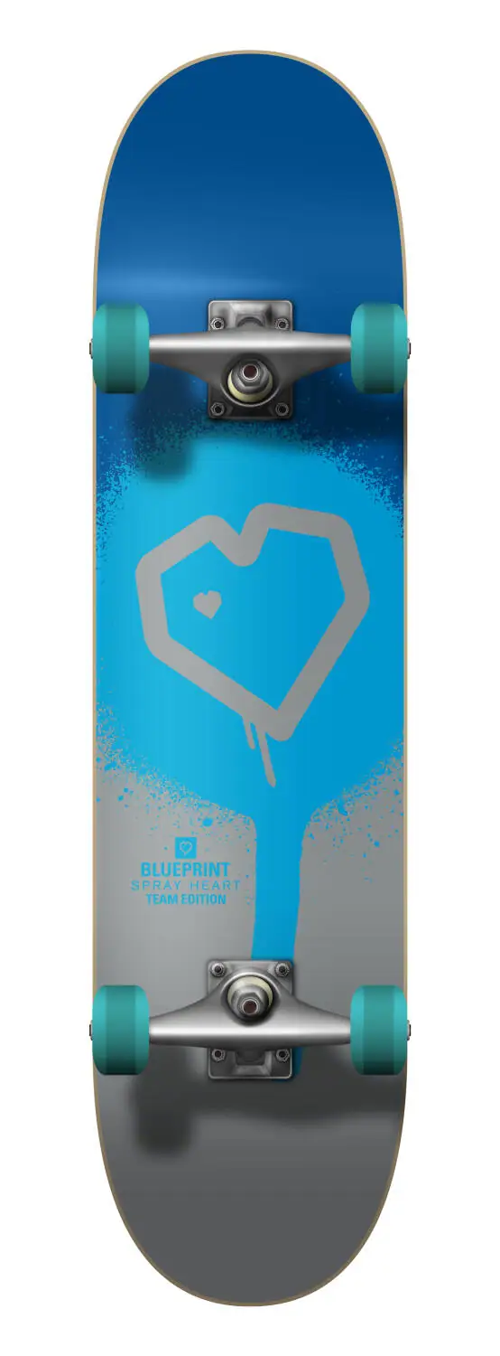 Spray Heart V2 Skateboard Completo 5 Spray Heart V2 Skateboard Completo - immagine 3