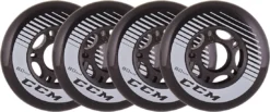 CCM Roller Hockey Ruote -Sport Invernali ccm roller hockey wheels bw