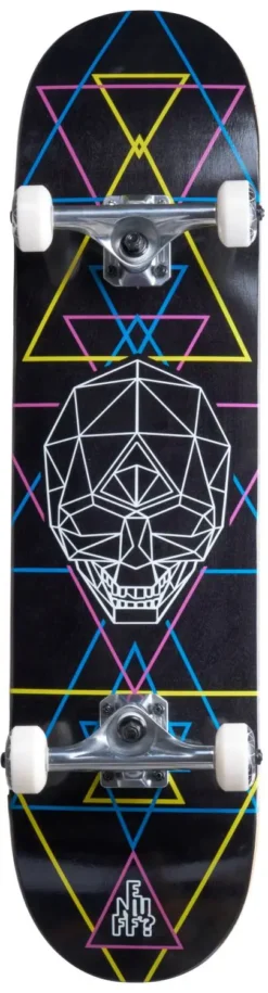 Enuff Geo Skull Skateboard Completo