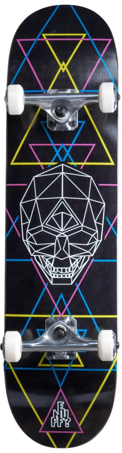 Enuff Geo Skull Skateboard Completo 3 Enuff Geo Skull Skateboard Completo