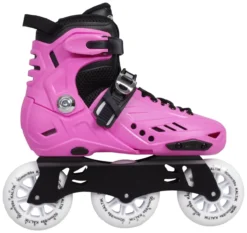 K Skate Pink Tri 90mm Bambini Pattini Freeskate