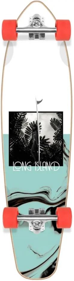Long Island Kicktail Longboard Completi -Sport Invernali long island kicktail complete longboard s7