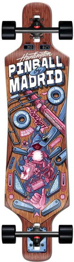 Madrid Drop-Thru Longboard Completi -Sport Invernali madrid drop thru complete longboard un 1