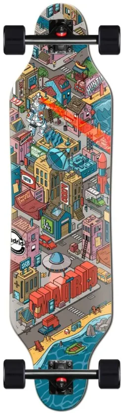 Madrid Top-Mount Longboard Completi