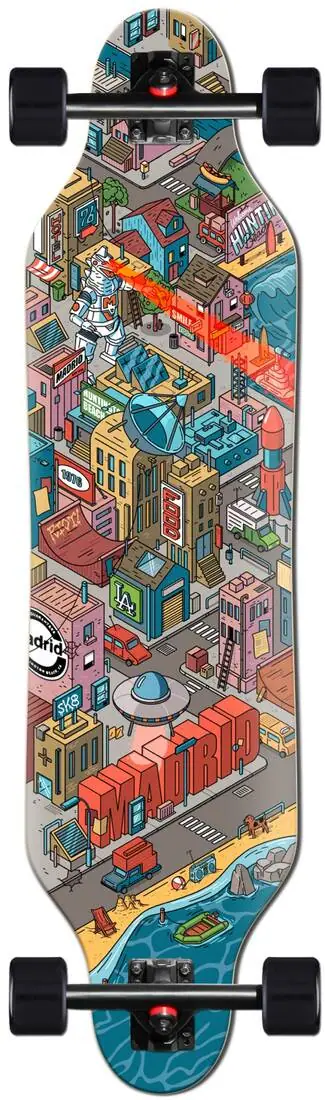 Madrid Top-Mount Longboard Completi 3 Madrid Top-Mount Longboard Completi