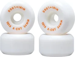 Mini Logo A-Cut 101A Ruote Skateboard Pacco Da 4 -Sport Invernali mini logo a cut 101a skateboard wheels 4 pack mq