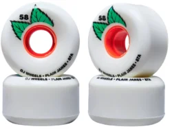 Plain Jane Keyframe 87A Ruote Skateboard Pacco Da 4 -Sport Invernali oj s plain jane keyframe 87a skateboard wheels 4 pack mu