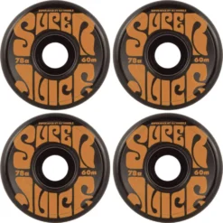 Super Juice 78A Ruote Skateboard 4-Confezione -Sport Invernali oj s super juice 78a skateboard wheels 4 pack aj