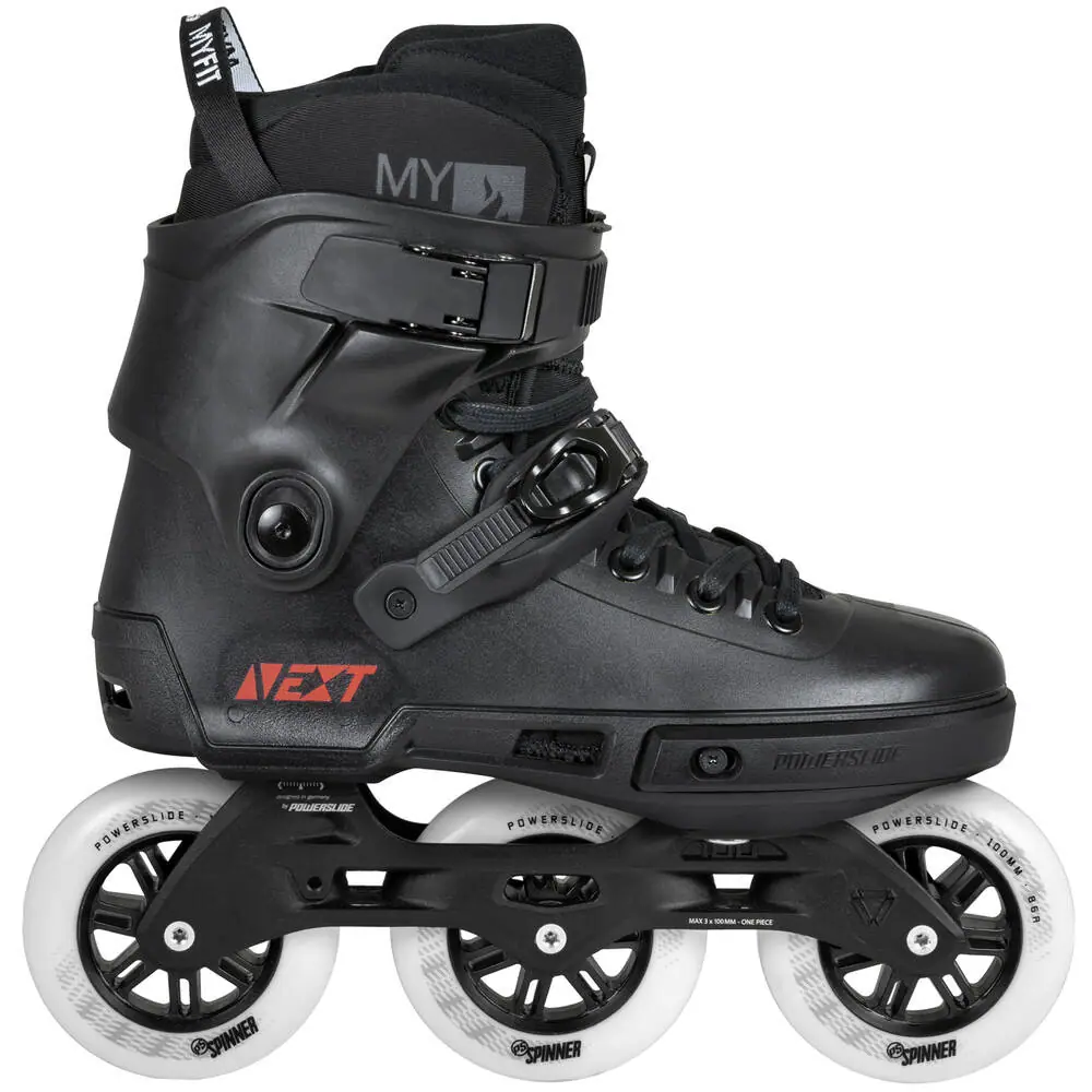 POWERSLIDE Next Core Nero 100 Pattini Freeskate 3 POWERSLIDE Next Core Nero 100 Pattini Freeskate
