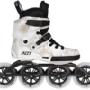 POWERSLIDE Next Marble Bianco 110 Pattini In Linea -Sport Invernali powerslide next marble white 110 inline skates as