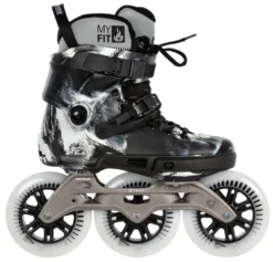 POWERSLIDE Next Noir 125 Pattini Freeskate -Sport Invernali powerslide next noir 125 freeskates 50 4