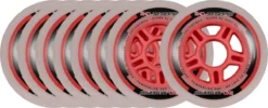 POWERSLIDE One Ruote Pattini In Linea Pacco-8 -Sport Invernali powerslide one inline skate wheels 8 pack nw