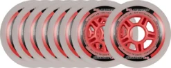 POWERSLIDE One Ruote Pattini In Linea Pacco-8 -Sport Invernali powerslide one inline skate wheels 8 pack rg