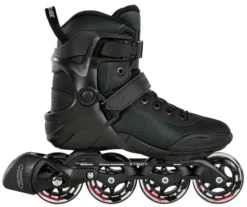 POWERSLIDE Phuzion Radon 80 Nero Pattini In Linea -Sport Invernali powerslide phuzion radon 80 black inline skates 4