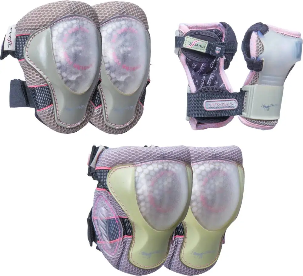 POWERSLIDE Pro Air Tri-Confezione II Donna Skate Pads 3-pack 3 POWERSLIDE Pro Air Tri-Confezione II Donna Skate Pads 3-pack