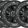 POWERSLIDE Torrent Rain Ruote Pattini In Linea Pacco Da 4 -Sport Invernali powerslide torrent rain inline skate wheels 4 pack t1