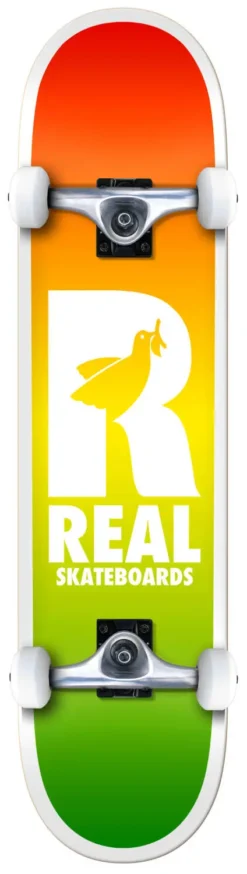 Real Be Free Fades Skateboard Completo