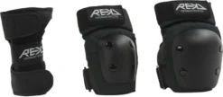 Set Di Protezione REKD Heavy Duty Junior Confezione Da 3 -Sport Invernali rekd heavy duty junior kids skate pads 3 pack 2