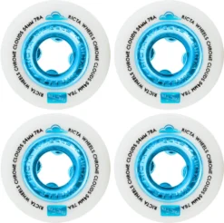 Ricta Chrome Clouds 78A Ruote Skateboard 4-Confezione