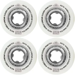Ricta Chrome Clouds 92A Ruote Skateboard 4-Confezione