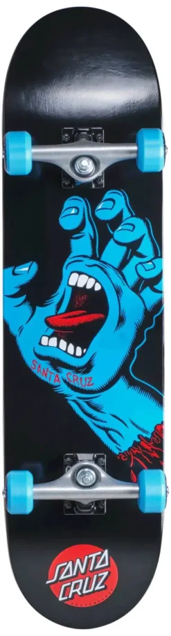 Santa Cruz Screaming Hand Completo Skateboard Completo -Sport Invernali santa cruz screaming hand complete skateboard du