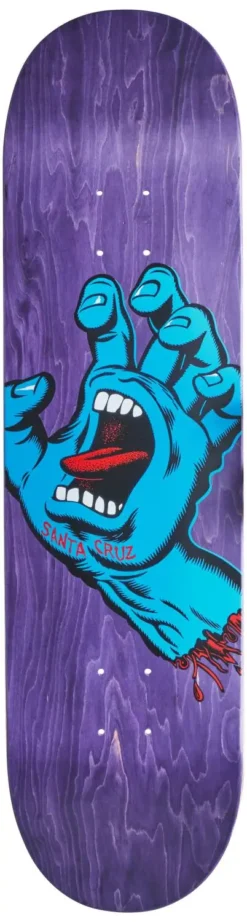 Santa Cruz Screaming Hand Tavola Skateboard -Sport Invernali santa cruz screaming hand skateboard deck 4l