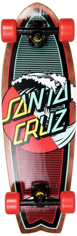 Santa Cruz Shark Cruiser Skateboard -Sport Invernali santa cruz shark cruiser skateboard hw 1