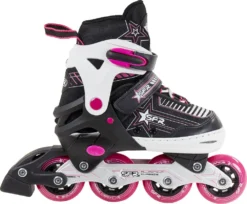 SFR Pulsar Regolabile Pink Pattini In Linea Bambina 7 SFR Pulsar Regolabile Pink Pattini In Linea Bambina -Sport Invernali sfr pulsar adjustable pink girls inline skates 2
