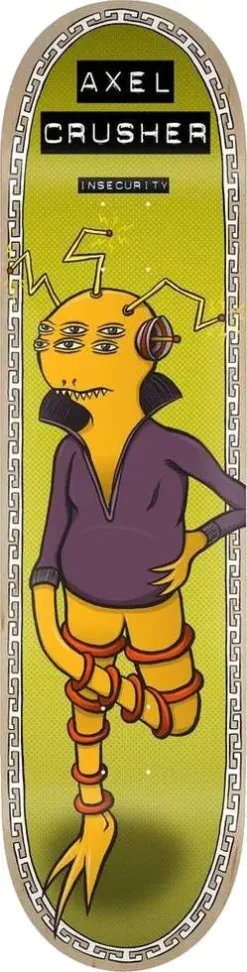 Toy Machine Alex Crusher Pro Tavola Skateboard -Sport Invernali toy machine alex crusher pro skateboard deck 5e