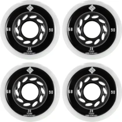 Team 20 Years - Confezione Da 4 Ruote Per Rollerblade -Sport Invernali usd team 20 years 4 pack rollerblade wheels