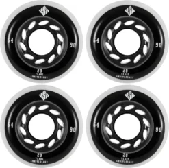 Team 20 Years - Confezione Da 4 Ruote Per Rollerblade -Sport Invernali usd team 20 years 4 pack rollerblade wheels t8