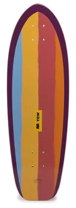 YOW Your Own Wave Power Surfing Series Surfskate Deck